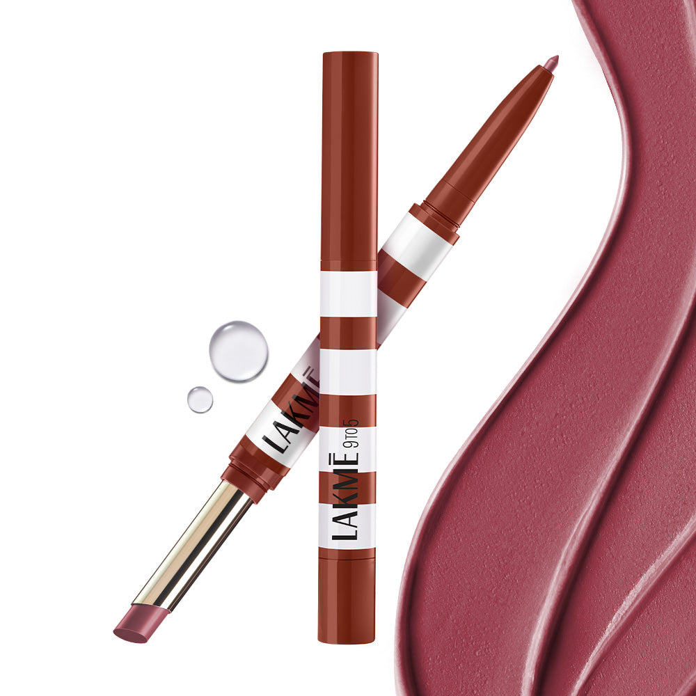 Lakmē 9to5 Hya Beach Edit Lipstick + Liner Duo