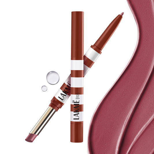 Lakmē 9to5 Hya Beach Edit Lipstick + Liner Duo