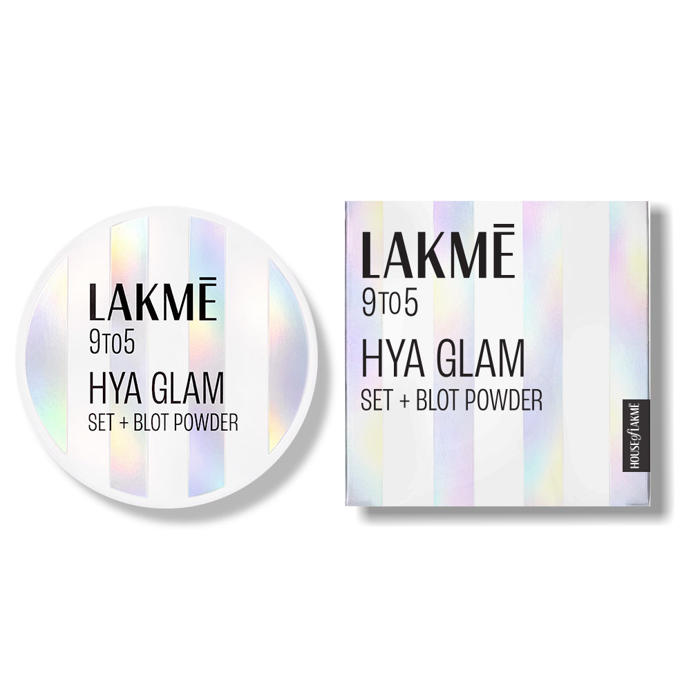 Lakmē 9to5 Hya Glam Instant Set + Blot Powder in Natural - product image 1