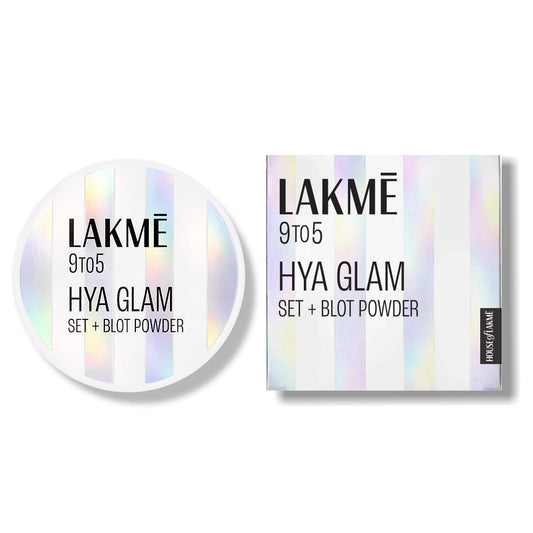 Lakmē 9to5 Hya Glam Instant Set + Blot Powder in Natural - product image 1