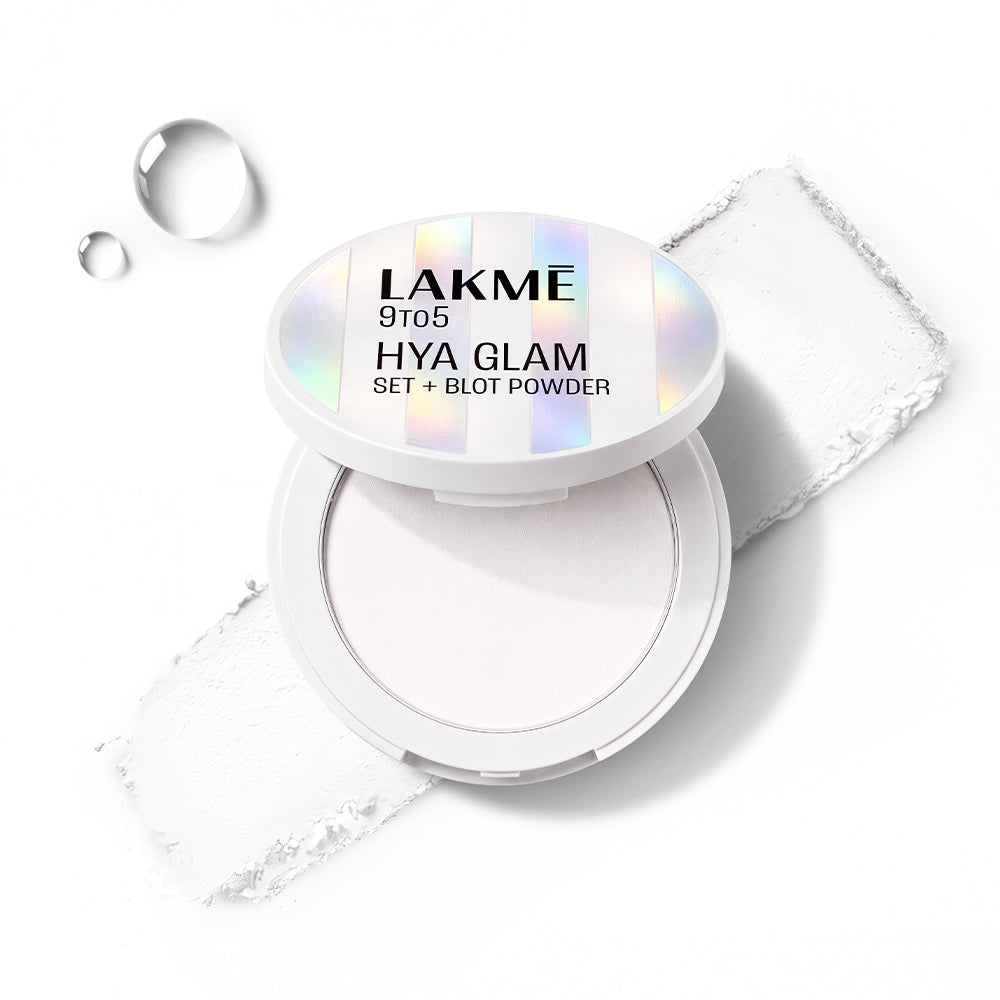 Lakmē 9to5 Hya Glam Instant Set + Blot Powder in Natural - product image 3