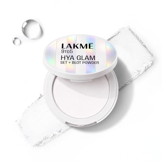 Lakmē 9to5 Hya Glam Instant Set + Blot Powder in Natural - product image 3
