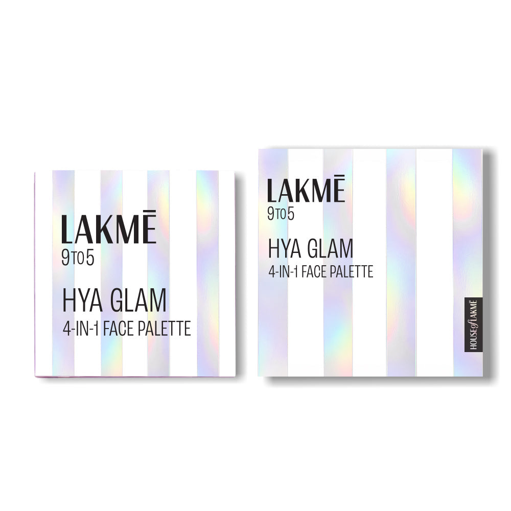 Lakmē 9to5 Hya Glam 4-in-1 Face Palette in Warm Medium - product image 1