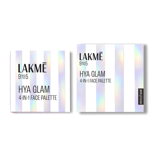 Lakmē 9to5 Hya Glam 4-in-1 Face Palette in Warm Medium - product image 1