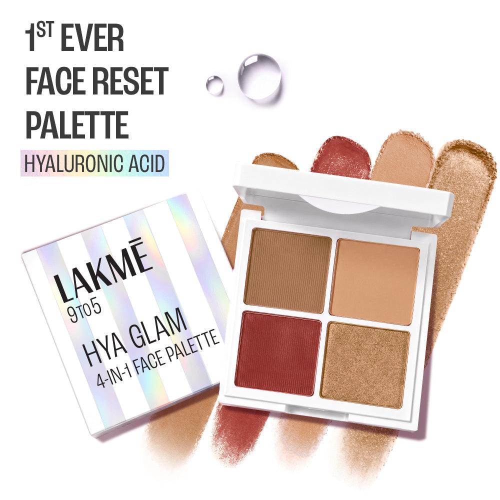 Lakmē 9to5 Hya Glam 4-in-1 Face Palette in Rich Deep - product image 2