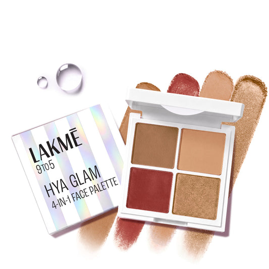 Lakmē 9to5 Hya Glam 4-in-1 Face Palette in Rich Deep - product image 4