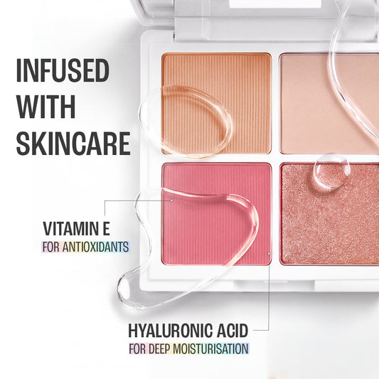 Lakmē 9to5 Hya Glam 4-in-1 Face Palette in Rich Deep - product image 11