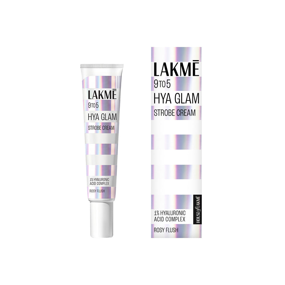 Lakmē 9to5 Hya Glam Strobe Cream in Rosy Flush - product image 1