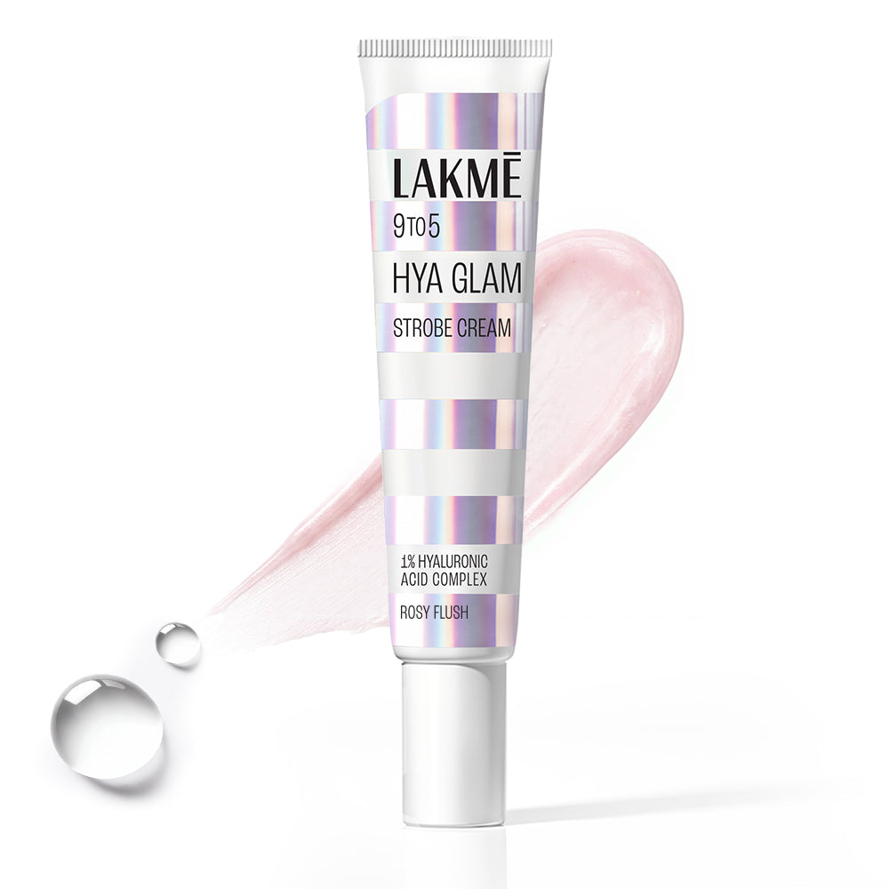 Lakmē 9to5 Hya Glam Strobe Cream in Rosy Flush - product image 4