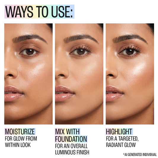 Lakmē 9to5 Hya Glam Strobe Cream in Rosy Flush - product image 8
