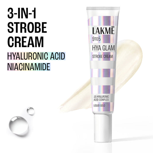 Lakmē 9to5 Hya Glam Strobe Cream in Liquid Gold - product image 2