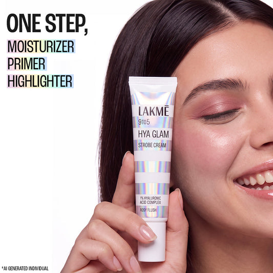 Lakmē 9to5 Hya Glam Strobe Cream in Liquid Gold - product image 5