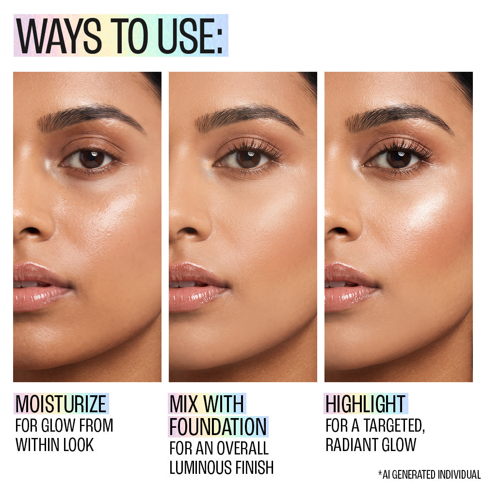 Lakmē 9to5 Hya Glam Strobe Cream in Liquid Gold - product image 8