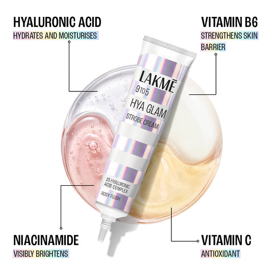 Lakmē 9to5 Hya Glam Strobe Cream in Liquid Gold - product image 9