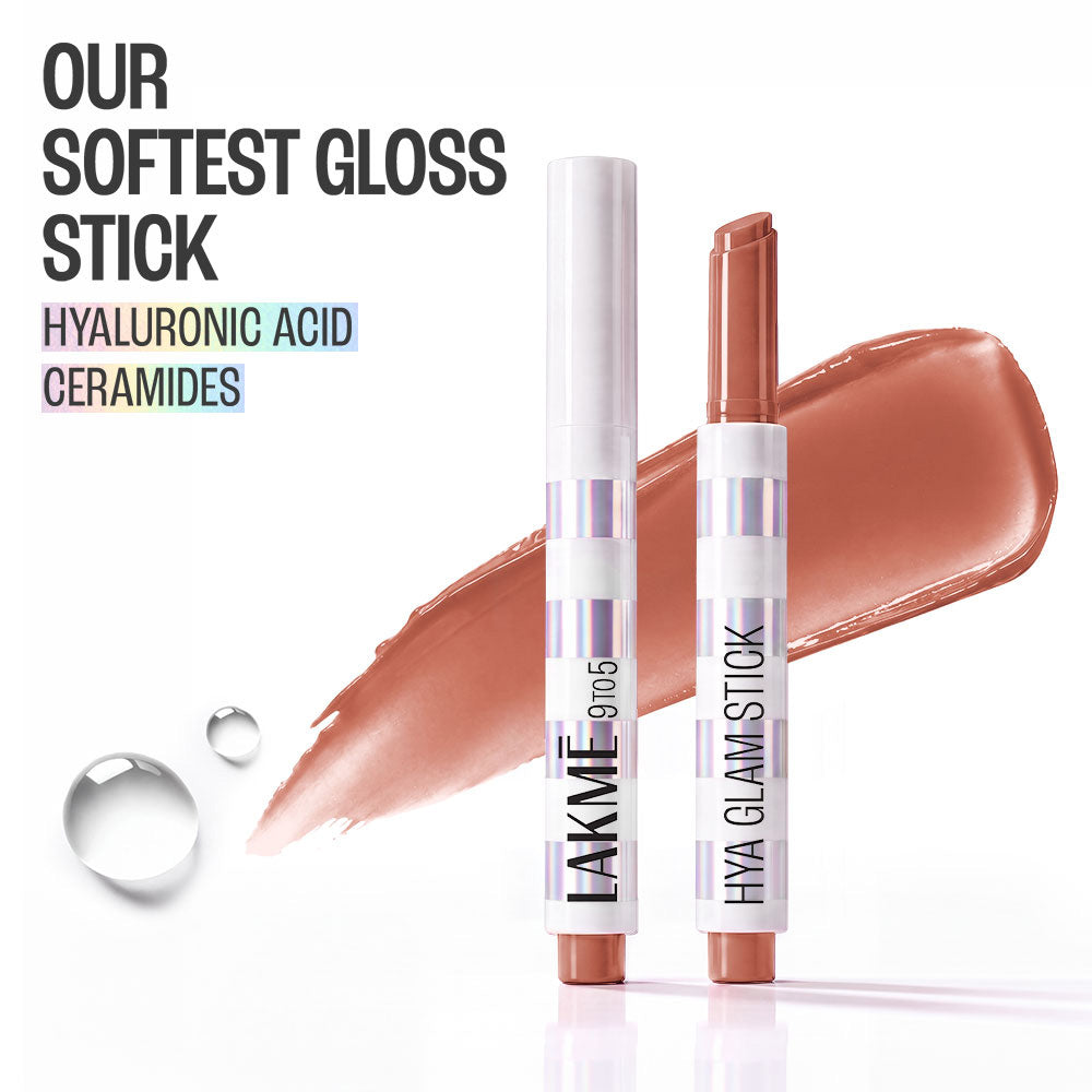 Lakmē 9to5 Hya Glam Plump + Shine Clickstick in Mocha Muse - product image 2