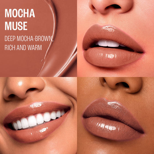 Lakmē 9to5 Hya Glam Plump + Shine Clickstick in Mocha Muse - product image 9