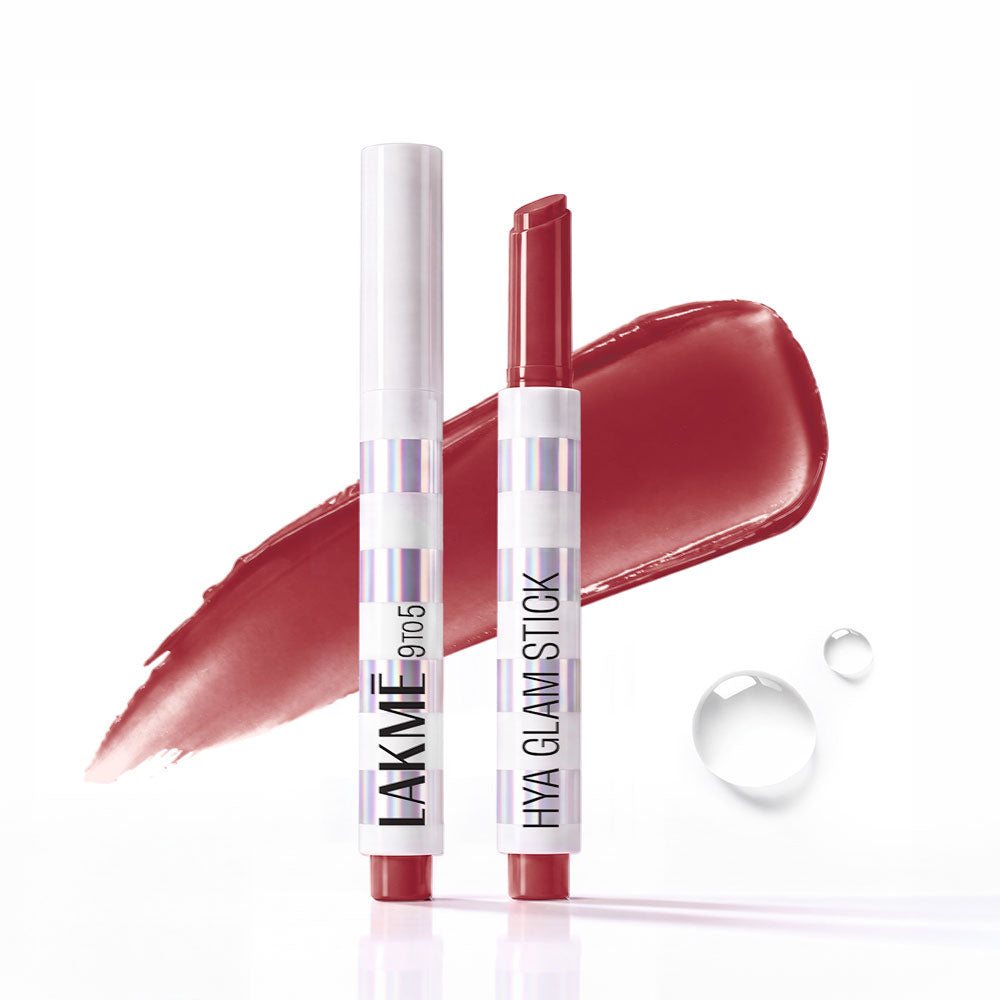 Lakmē 9to5 Hya Glam Plump + Shine Clickstick in Ruby Rush - product image 4