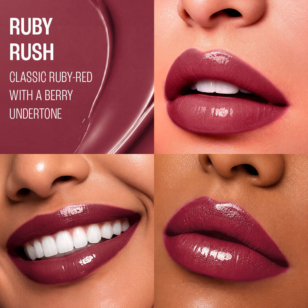 Lakmē 9to5 Hya Glam Plump + Shine Clickstick in Ruby Rush - product image 9