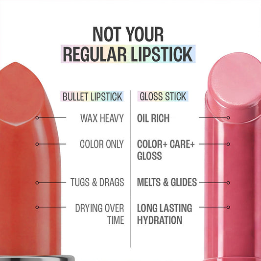 Lakmē 9to5 Hya Glam Plump + Shine Clickstick in Main Character Pink - product image 8