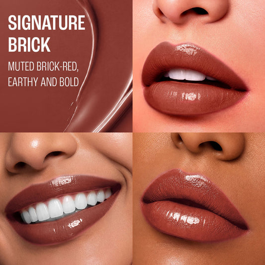 Lakmē 9to5 Hya Glam Plump + Shine Clickstick in Signature Brick - product image 9