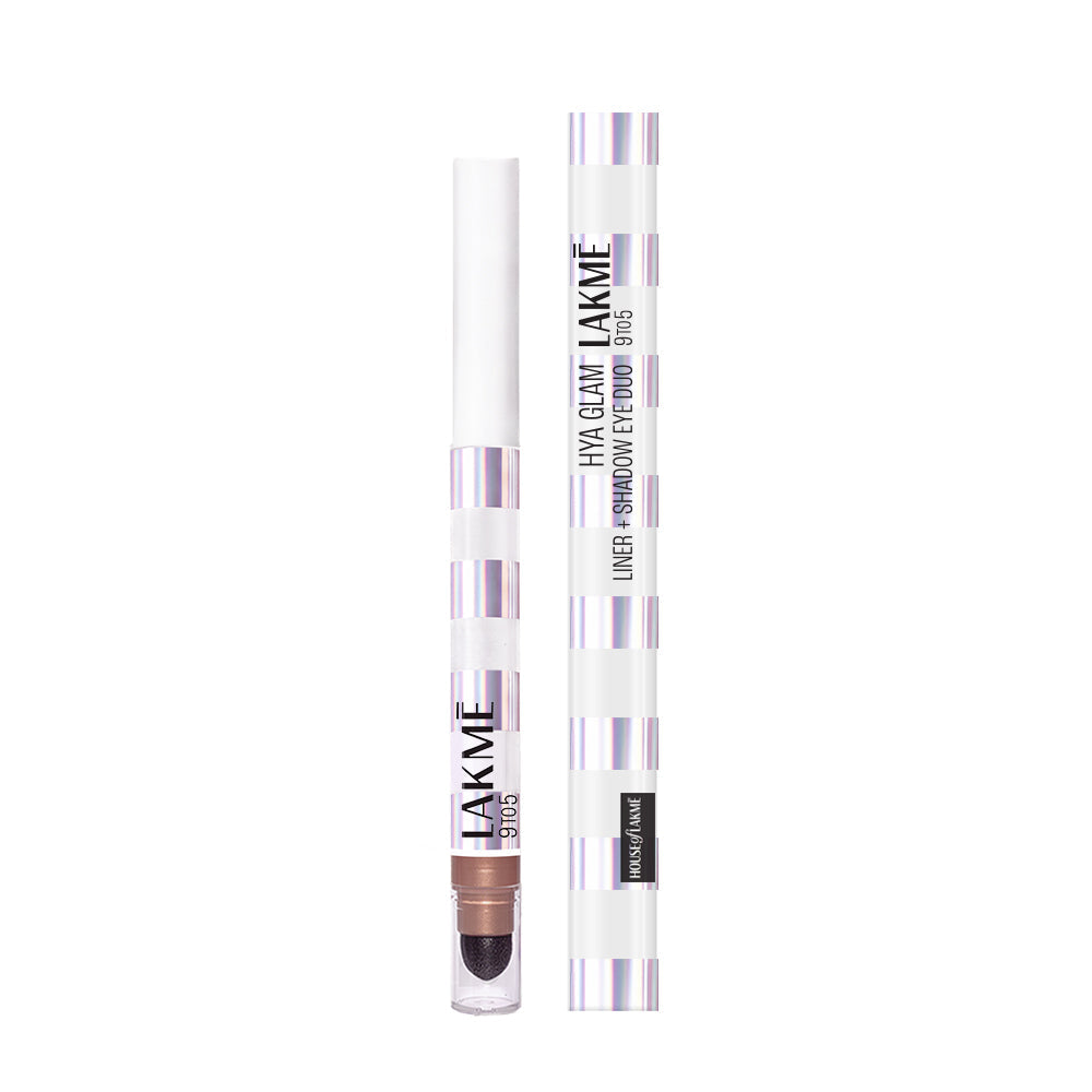 Lakmē 9to5 Hya Glam Liner + Shadow Eye Duo in Blushed Gold - product image 1