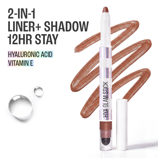 Lakmē 9to5 Hya Glam Liner + Shadow Eye Duo in Velvet Bronze - product image 2