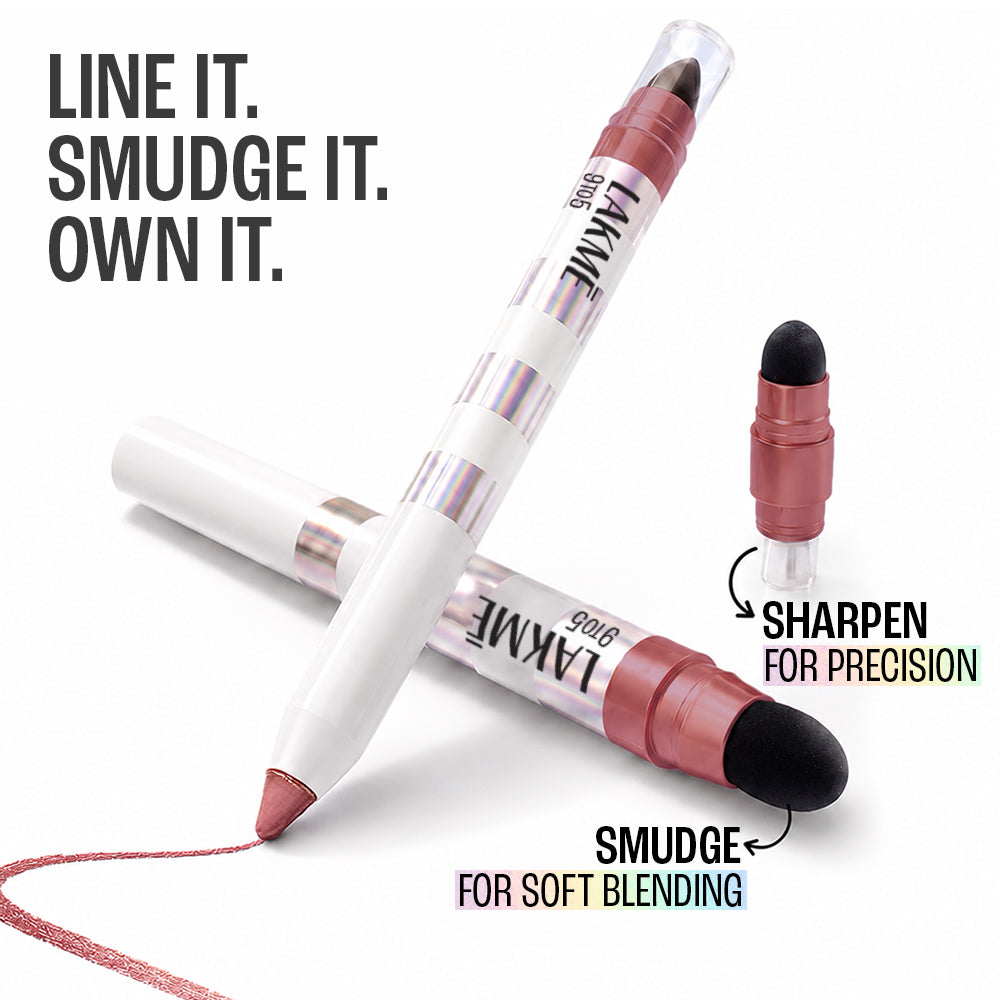 Lakmē 9to5 Hya Glam Liner + Shadow Eye Duo in Velvet Bronze - product image 5