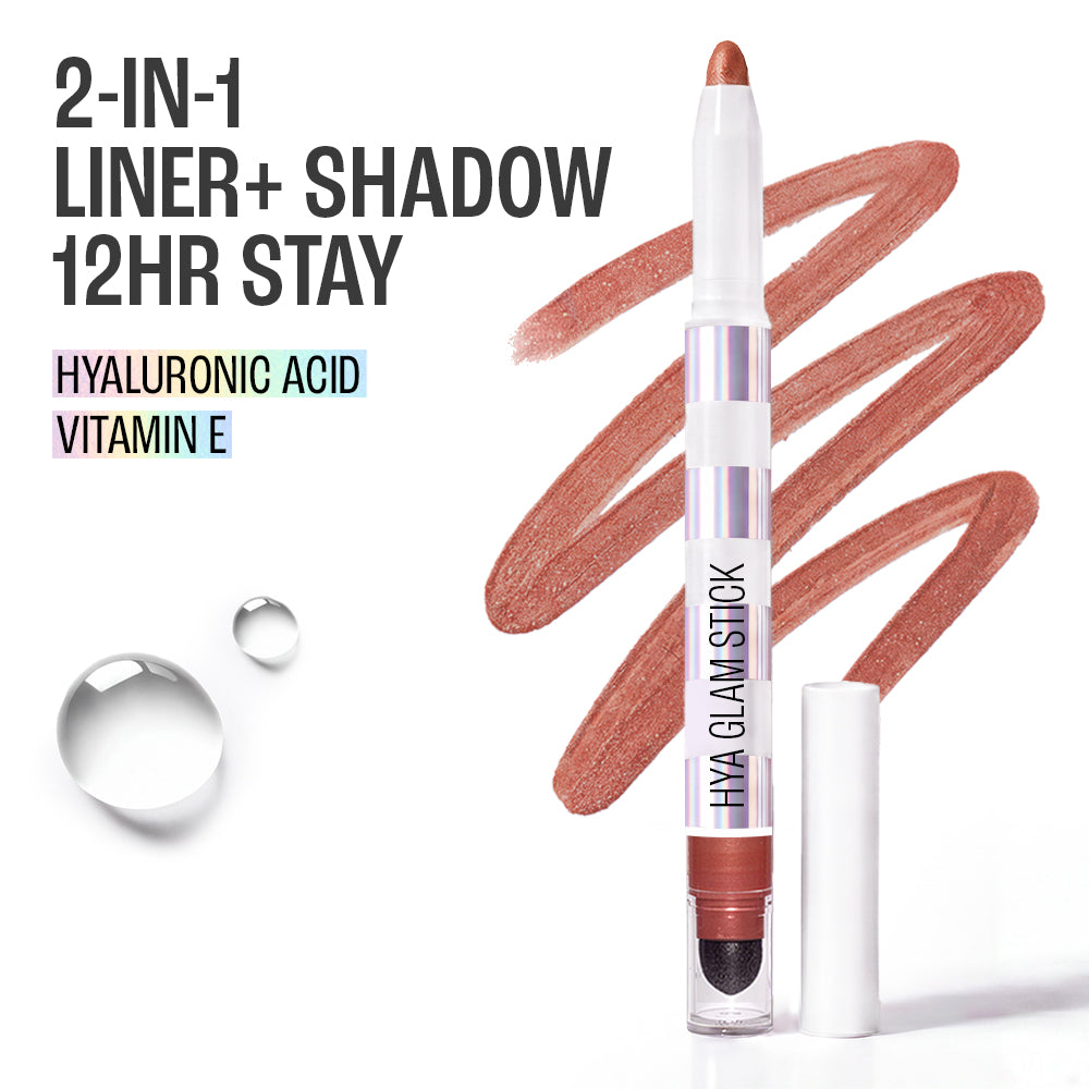 Lakmē 9to5 Hya Glam Liner + Shadow Eye Duo in Ember Glow - product image 2