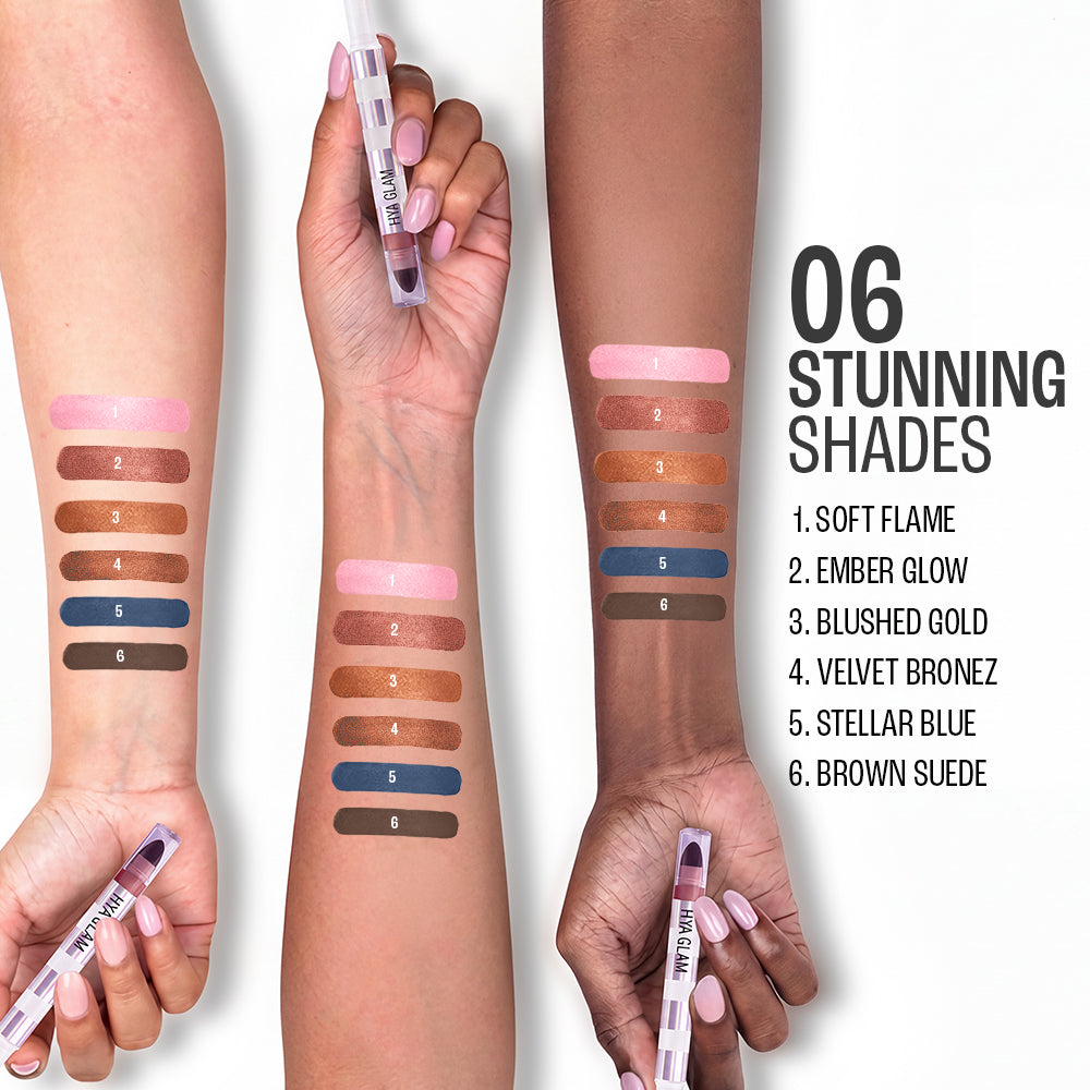 Lakmē 9to5 Hya Glam Liner + Shadow Eye Duo in Brown Suede - product image 3