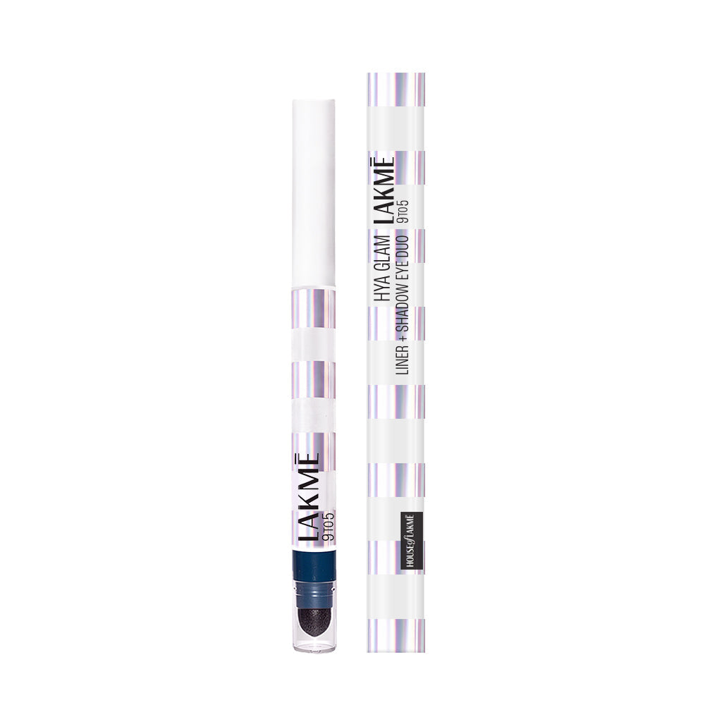 Lakmē 9to5 Hya Glam Liner + Shadow Eye Duo in Stellar Blue - product image 1