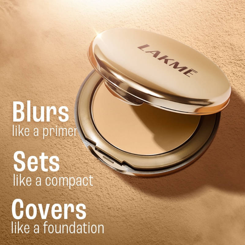 Lakmē 9to5 Powerplay Priming Powder Foundation - Silky Golden - product image 2