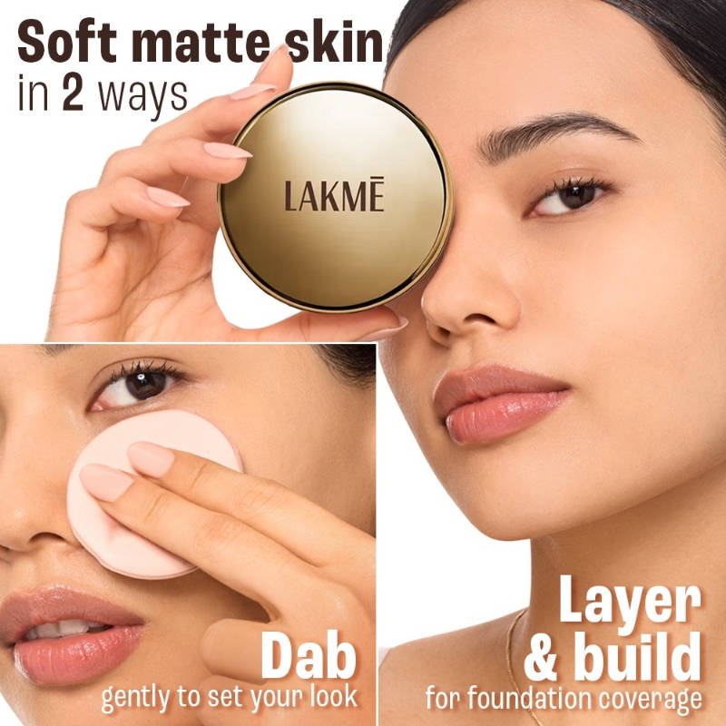 Lakmē 9to5 Powerplay Priming Powder Foundation - Silky Golden - product image 7