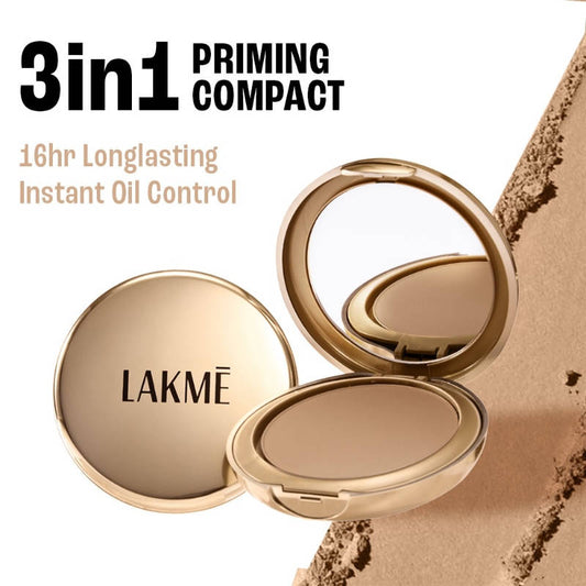 Lakmē 9to5 Powerplay Priming Powder Foundation - Natural Almond - product image 1
