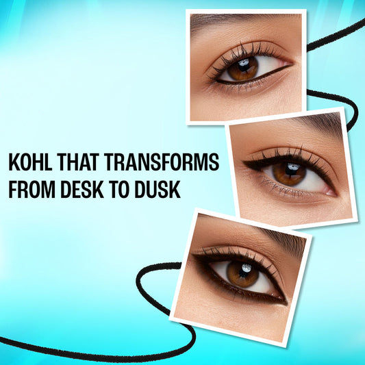 Lakmē 9to5 Eyeconic Ultra Smooth Kohl Liner Intense Black 6