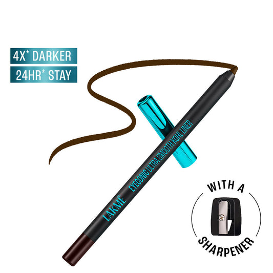 Lakmē 9to5 Eyeconic Ultra Smooth Kohl Liner Intense Brown 1