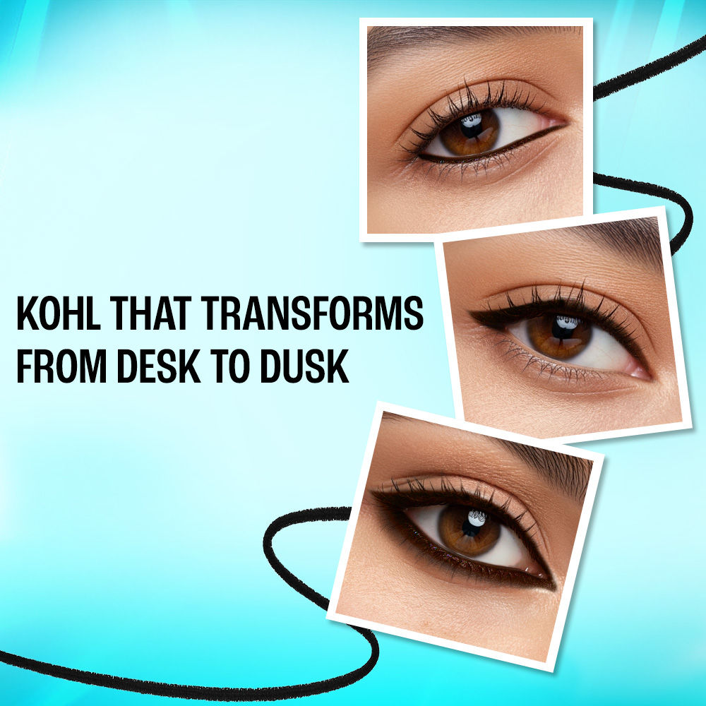 Lakmē 9to5 Eyeconic Ultra Smooth Kohl Liner Intense Brown 6