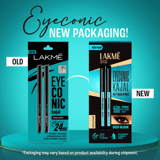 Lakmē 9 to 5 Eyeconic Kajal Twin Pack
