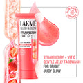 Lakmē Blush & Glow Strawberry + Vitamin C Jelly Face Wash