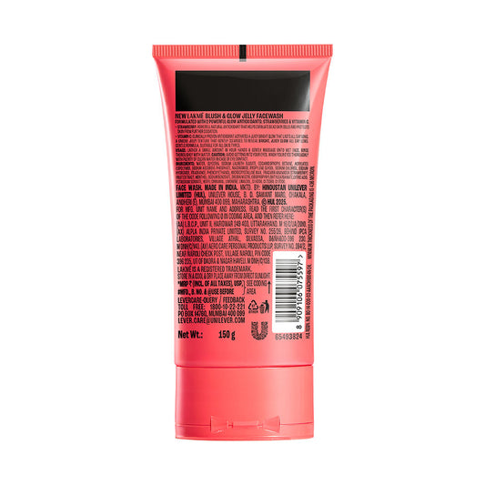 Lakmē Blush & Glow Strawberry + Vitamin C Jelly Face Wash