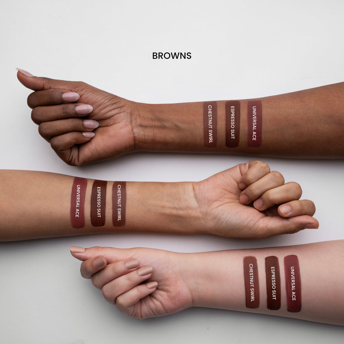 MARS Queen of Mattes Liquid Lipsticks, Set of 3 in Browns product image 2