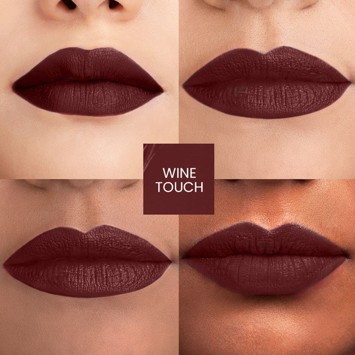 Lakmē Forever Matte Liquid Lip, shade Wine Touch