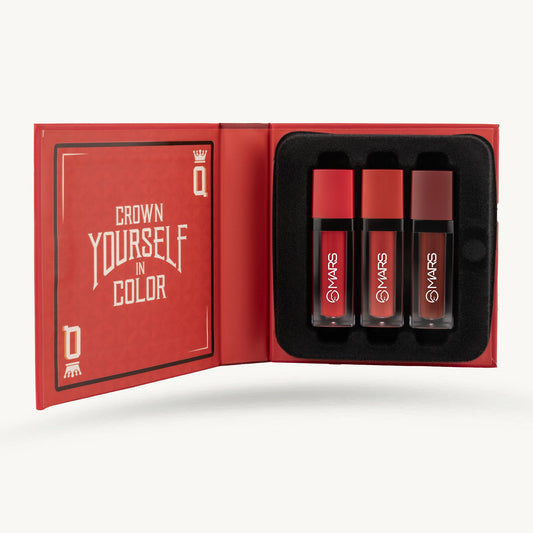 MARS Queen of Mattes Liquid Lipsticks, Set of 3 shared product image 2