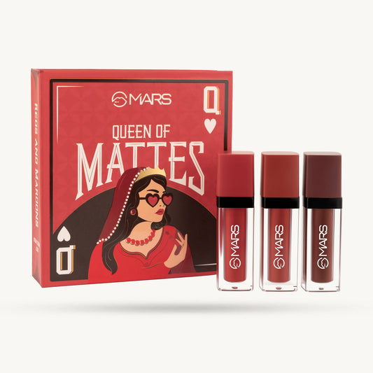 MARS Queen of Mattes Liquid Lipsticks, Set of 3 in Reds and Maroons product image 1