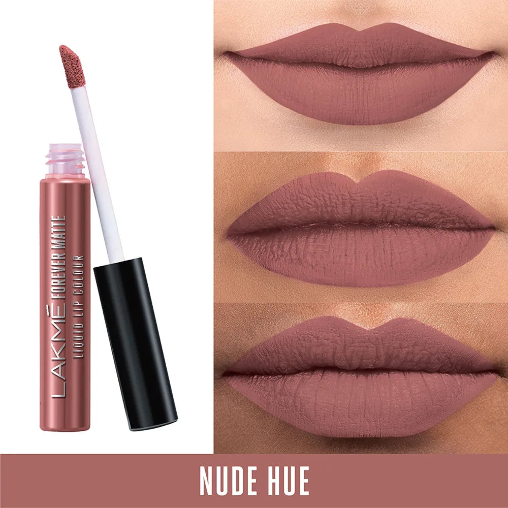 Lakmē Forever Matte Liquid Lip, Nude Hue
