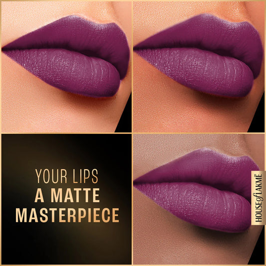 Lakmē Forever Matte Liquid Lip, Wine Glow