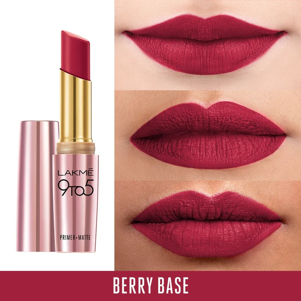 Lakmē 9to5 Powerplay Priming Matte Lipstick
