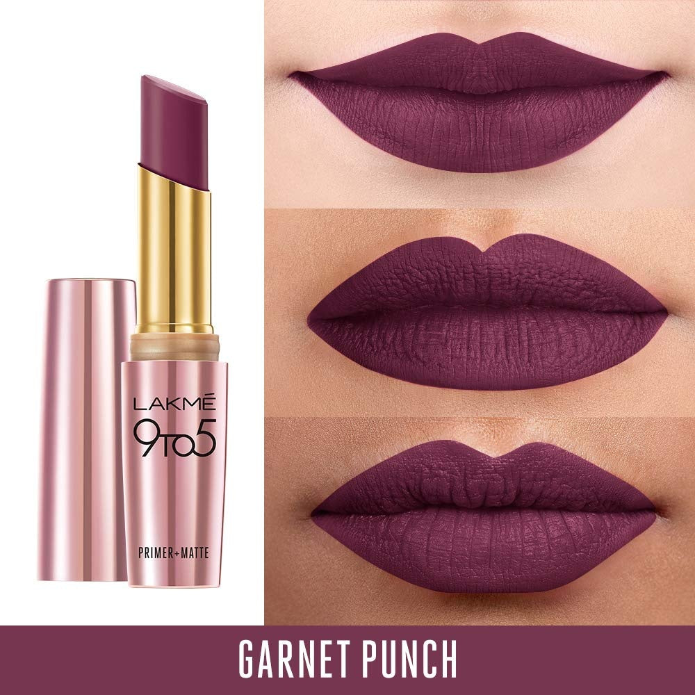 Lakmē 9to5 Powerplay Priming Matte Lipstick