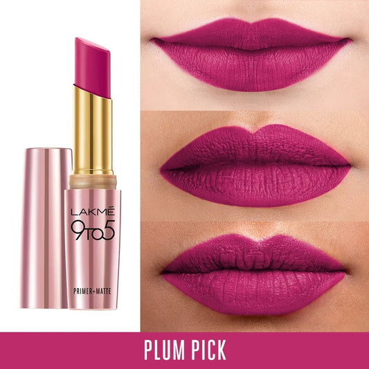 Lakmē 9to5 Powerplay Priming Matte Lipstick