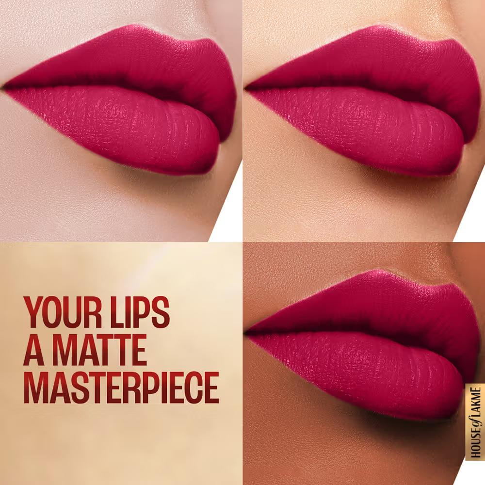 Lakmē 9to5 Powerplay Priming Matte Lipstick