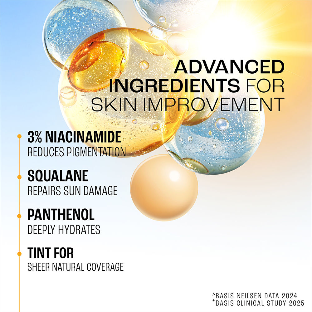 Lakmē Sun Expert Tinted Sunscreen SPF 50 PA +++ Broad spectrum  UVA/B protection Blue light protection No White Cast for all dry, oily, normal skin Matte Finish